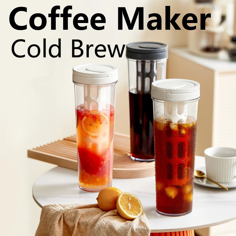 Coffee Equipment Camping - 1L Manual Cold Brew Coffee Maker