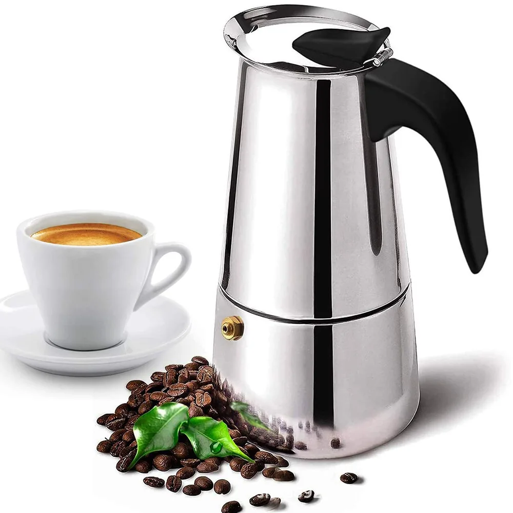 Hero Coffee Equipment - Premium Stainless Steel Moka Coffee Maker