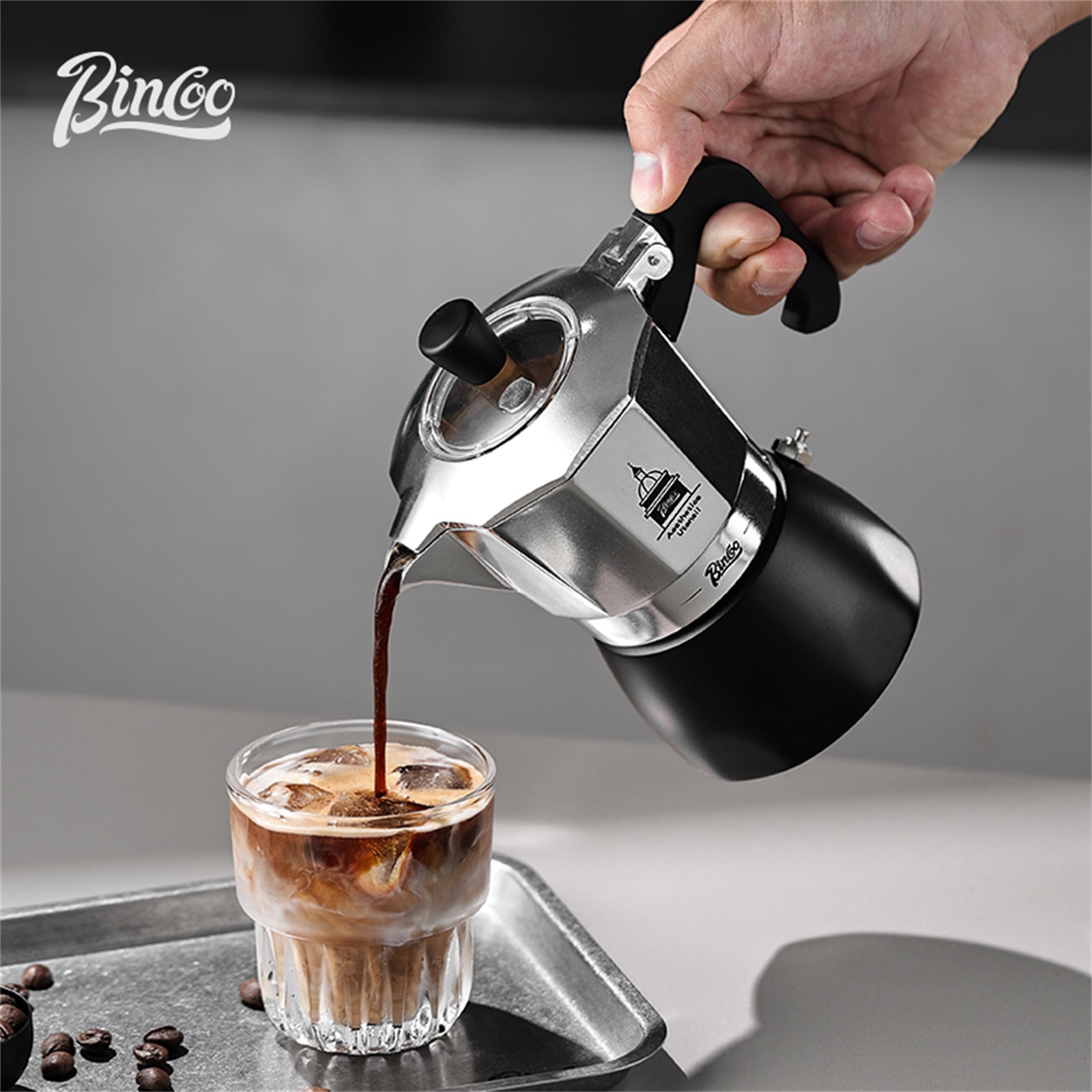 Hero Coffee Equipment - BINCOO Double Valve Moka Pot，Espresso Extraction