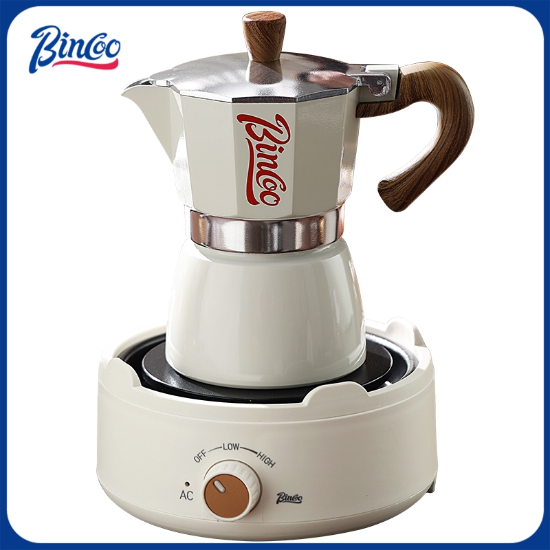 Hero Coffee Equipment - Bincoo Moka Pot and Electric Stove