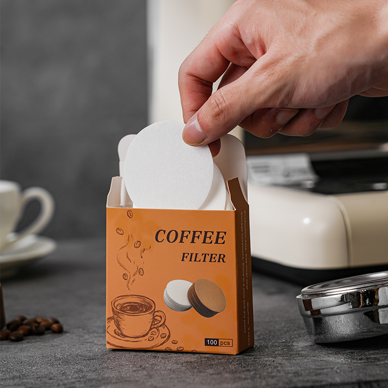 Hero Coffee Equipment - 100Pcs Round Coffee Filter Paper Set