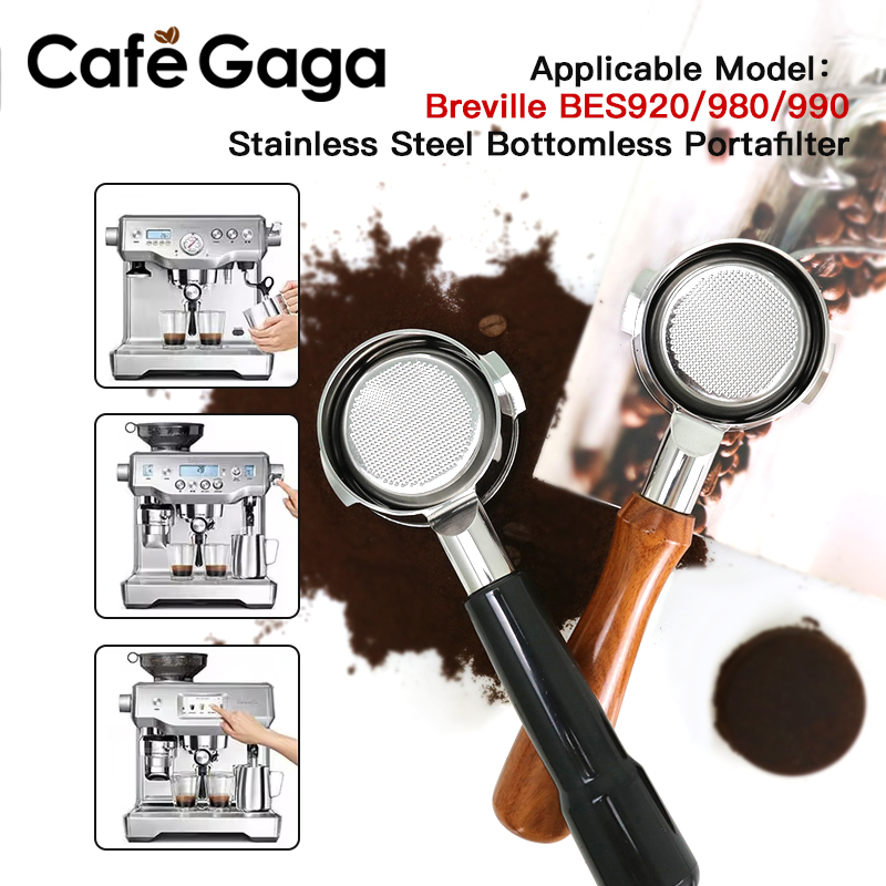58mm Breville 9 Series Bottoml - đánh giá và giá Naked Portafilter Bottomless