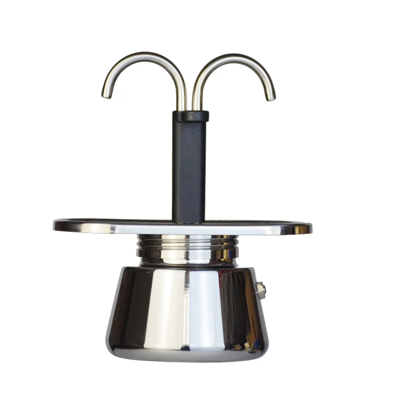 200ML Mini Moka Pot Double Tub - đánh giá và giá Hero Coffee Equipment