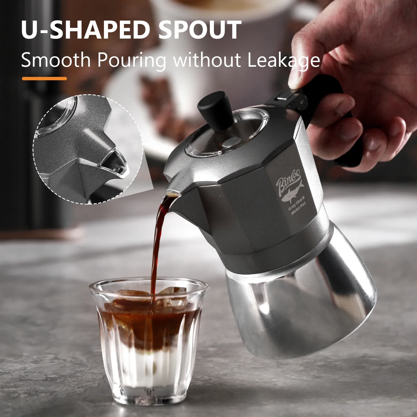 Bincoo 2 Cups Double Valve Mok - đánh giá và giá Coffee Equipment Camping
