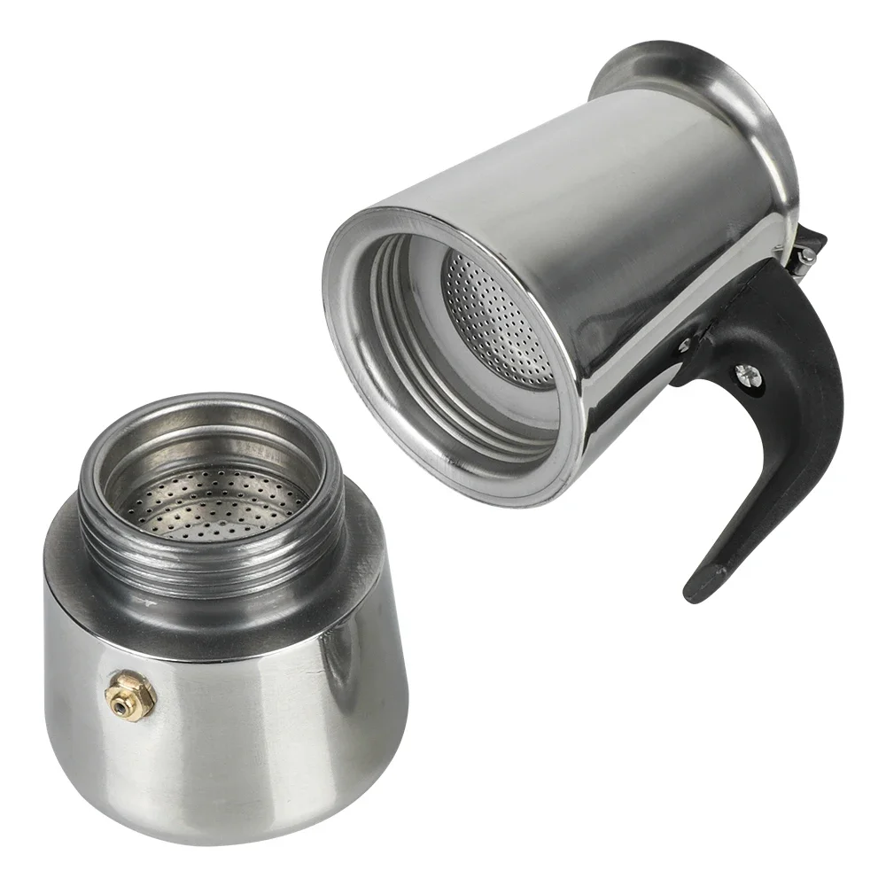 Premium Stainless Steel Moka C - đánh giá và giá Hero Coffee Equipment