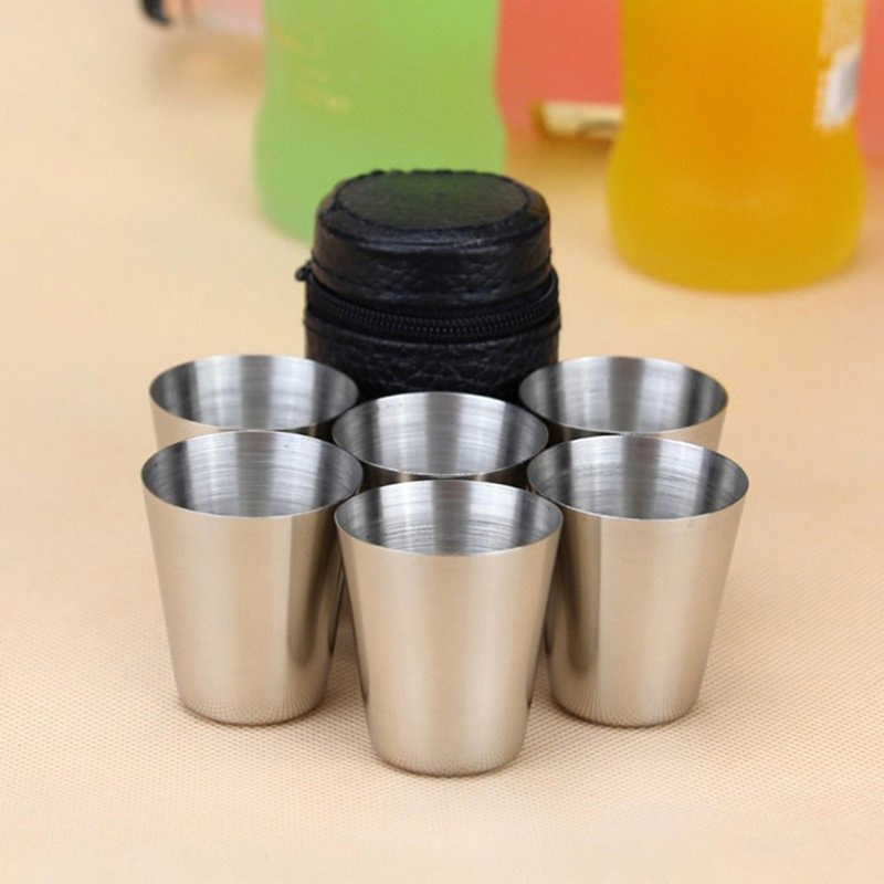 4/6Pcs Stainless Steel Cups Mi - đánh giá và giá Coffee Equipment Camping