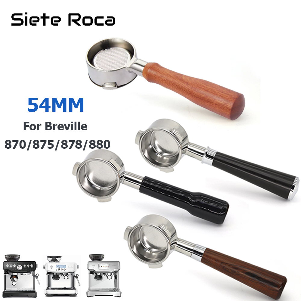 54mm 3 Ear Coffee Bottomless P - đánh giá và giá Naked Portafilter Bottomless