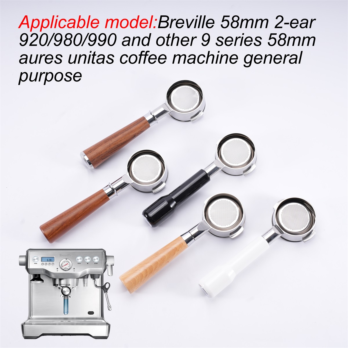 58mm Bottomless Portafilter Br - đánh giá và giá Naked Portafilter Bottomless