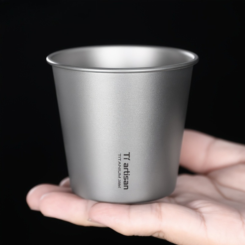 200ml Titanium Single-layer Ou - đánh giá và giá Coffee Equipment Camping