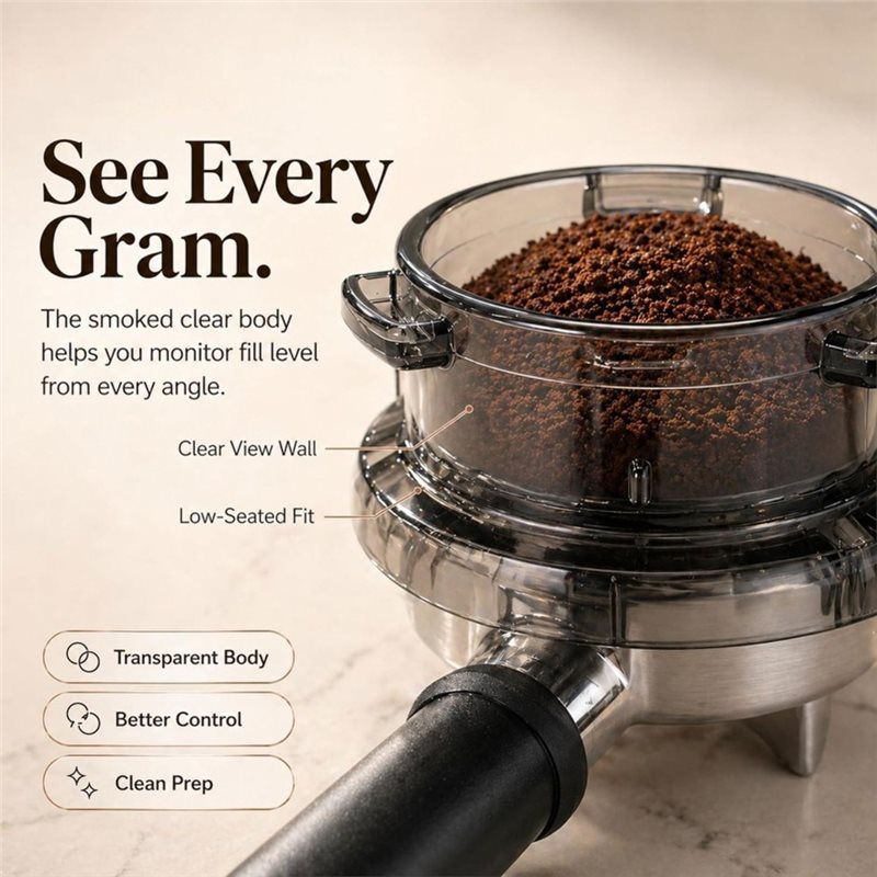 B51CNEW! Twist-Lock Portafilte - đánh giá và giá Breville Espresso Barista Touch