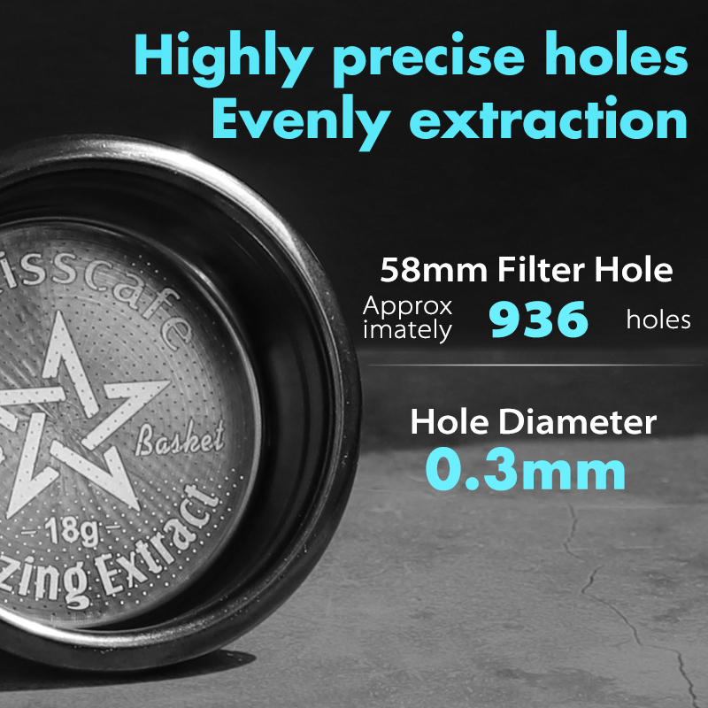AliKisscafe 58MM Coffee Bottom - đánh giá và giá Naked Portafilter Bottomless