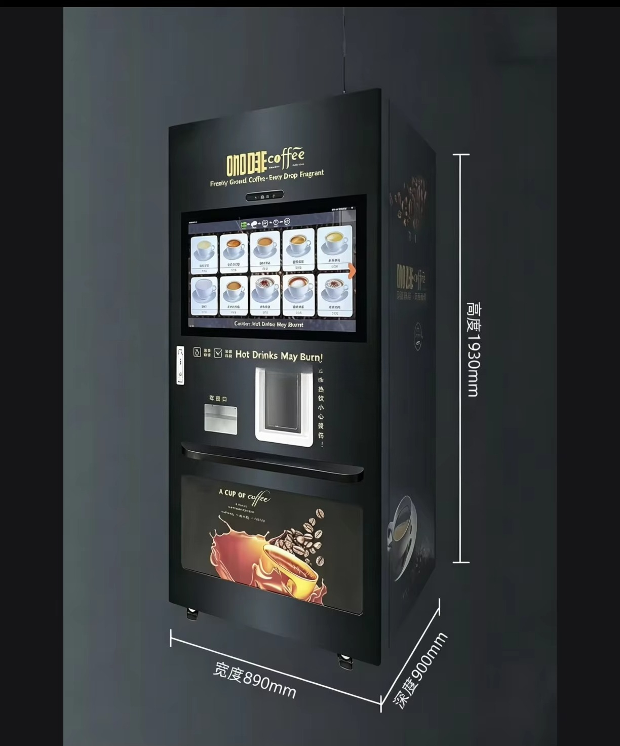 Auto Coffee Vending Equipment  - đánh giá và giá Coffee Equipment Dropshipping