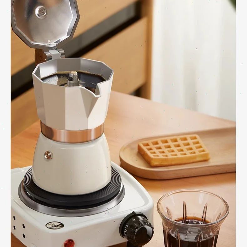 Round-bottomed Moka Pot Single - đánh giá và giá Hero Coffee Equipment